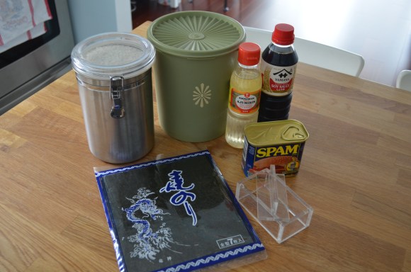 spam musubi ingredients