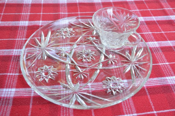 vintage snack set