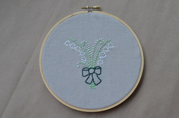 Lily of the Valley embroidery pattern from Wild Olive