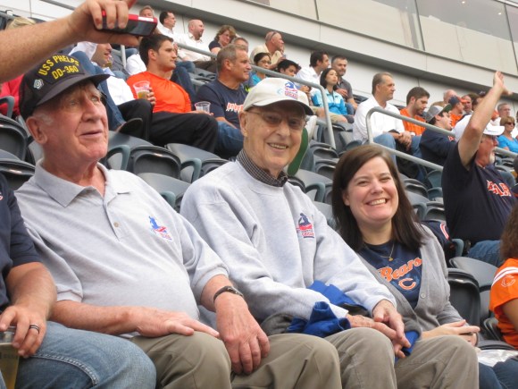me and the two Bills at Soldier Field