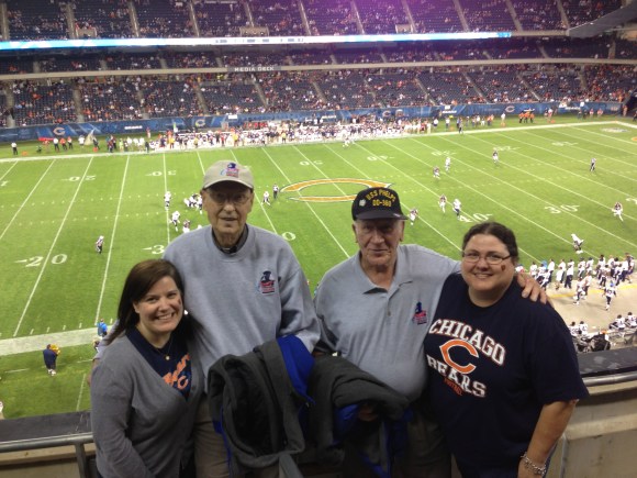 Honor Flight Chicago Bears Game