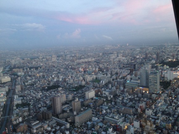 view from Tokyo Sky Tree