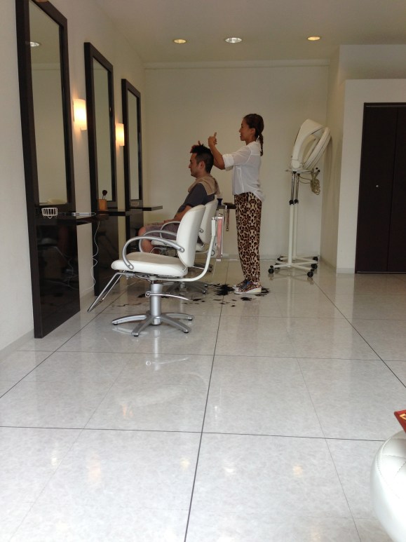 Tribe salon in Japan