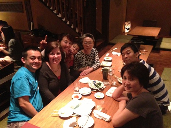 Izakaya family dinner