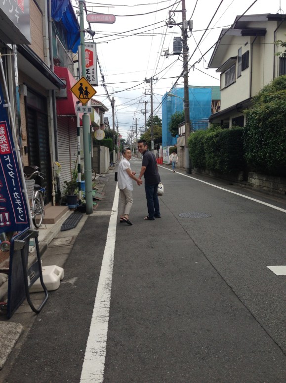 Naoto and his oka-san