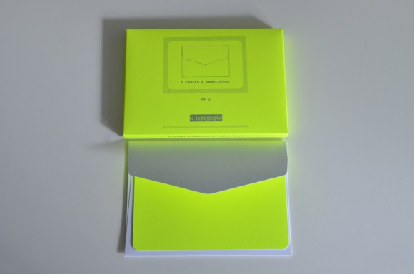 le typographe neon cards