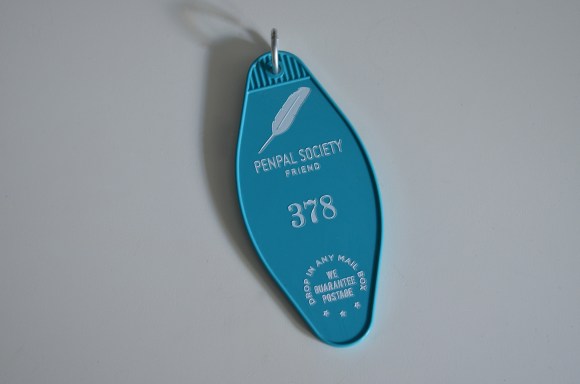3P4 Penpal Society keychain