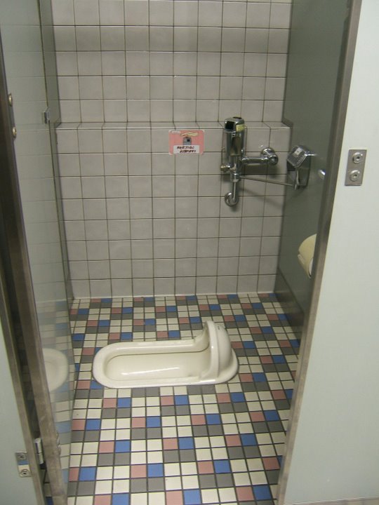 traditional Japanese toilet
