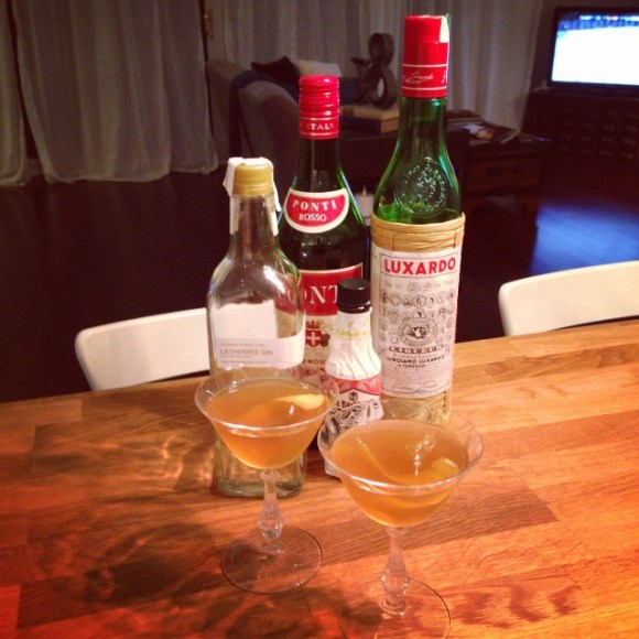 Martinez cocktail