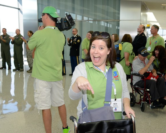 empty wheel chair Honor FLight Chicago