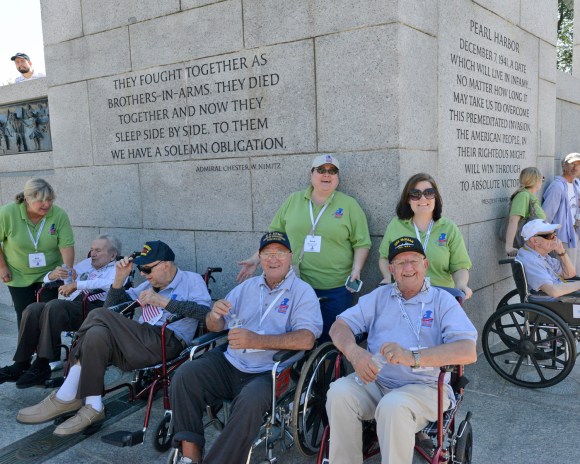 barb kim john & chester, Honor Flight Chicago