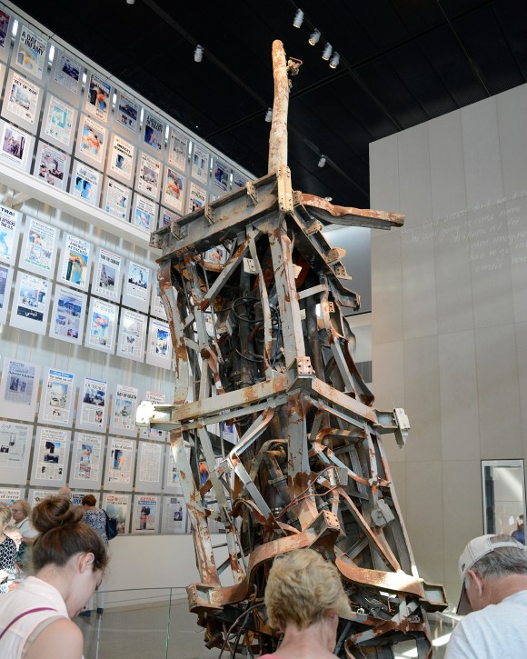 World Trade Center antenna Newseum