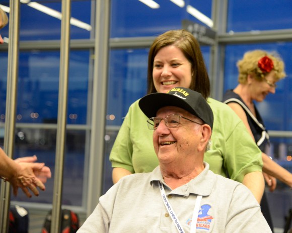 Chester at the airport