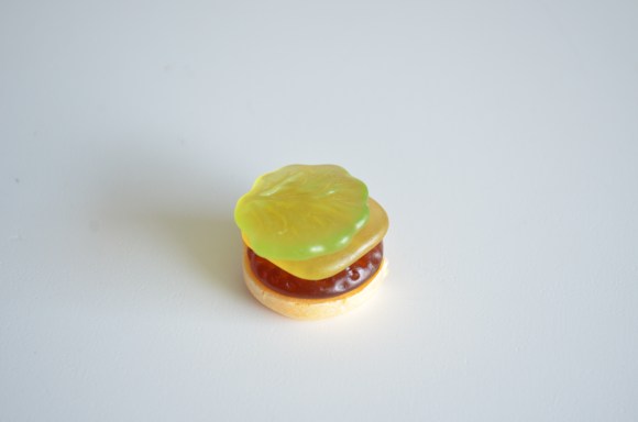 Japanese gummy hamburger