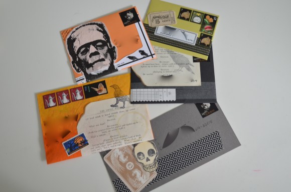 Halloween Mail Art