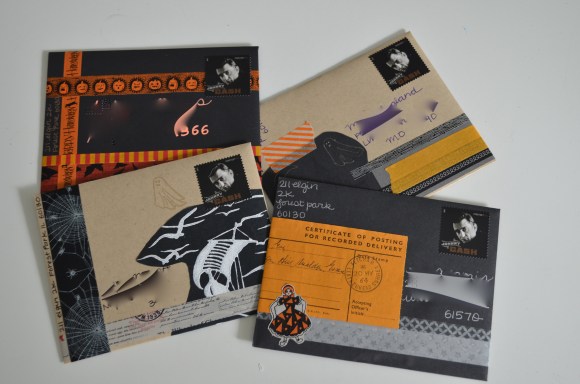 Halloween Mail Art