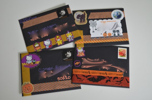 Halloween Mail Art