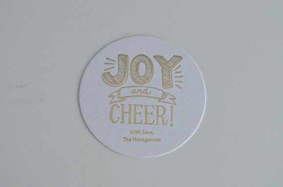 holiday coaster paper source