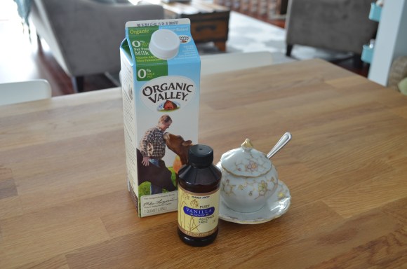 vanilla steamer ingredients
