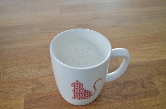 vanilla steamer target cat mug