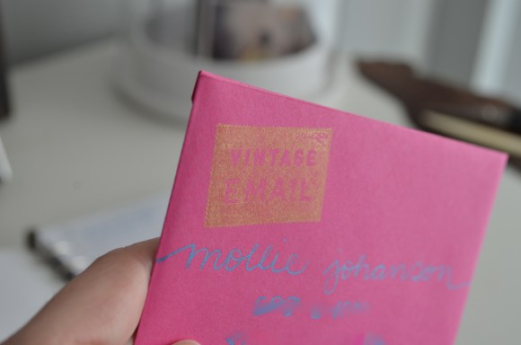 vintage email stamp