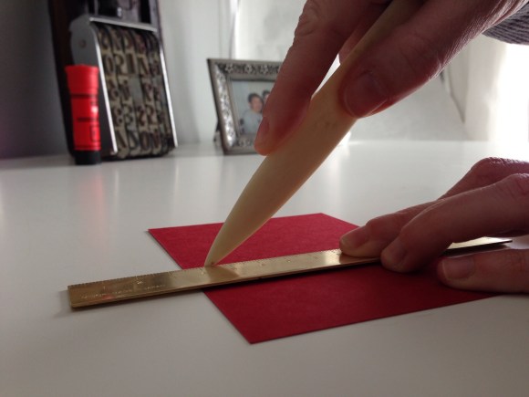 scoring cardstock