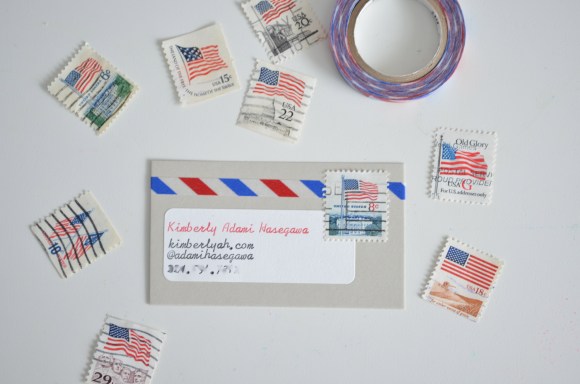 Postal Themed Calling Cards