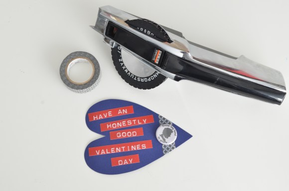 abe valentine with demo label maker