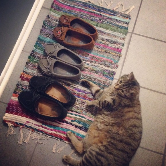 minnetonka moccasins, no shoes in the house