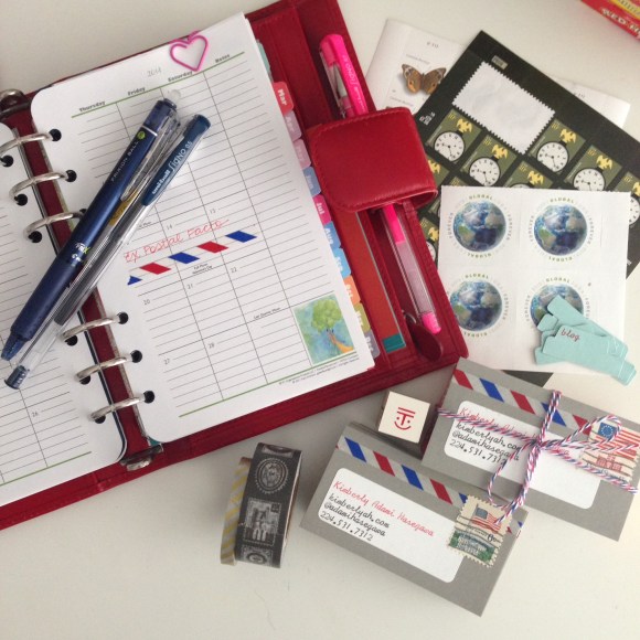 workspace wednesday franklin planner and business cards