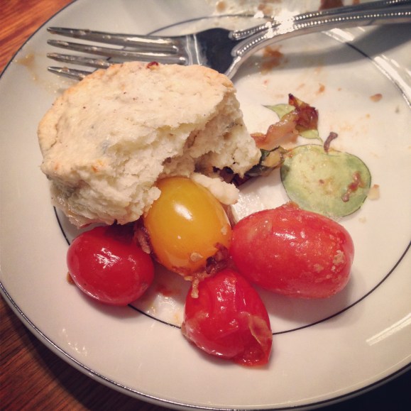 tomato cobbler