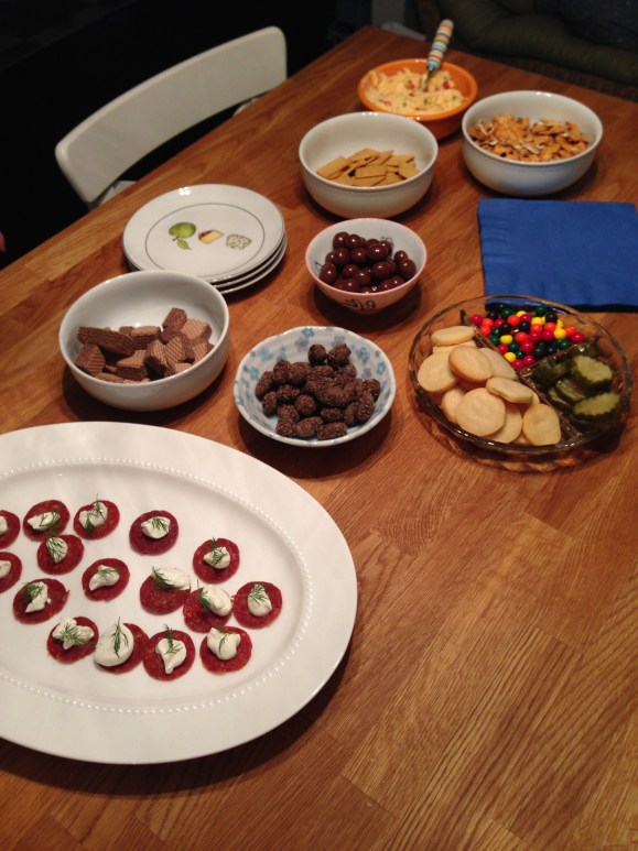 Olympics appetizers