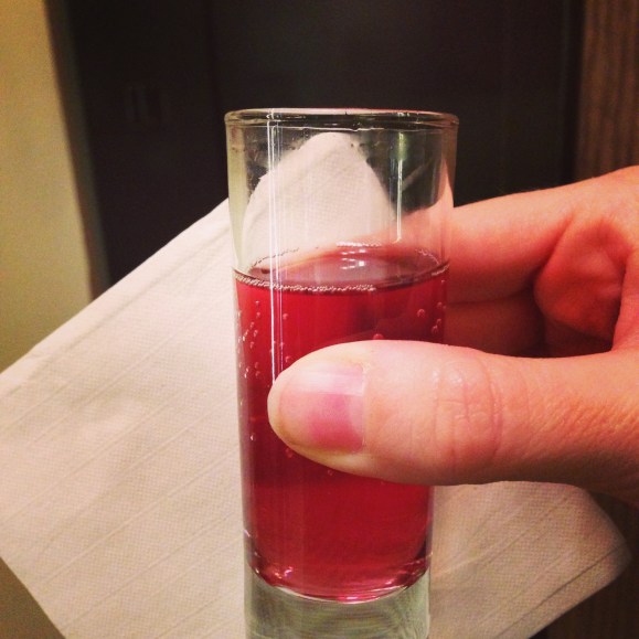 juice at the hotel abri