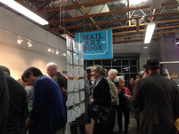 mail art book opening