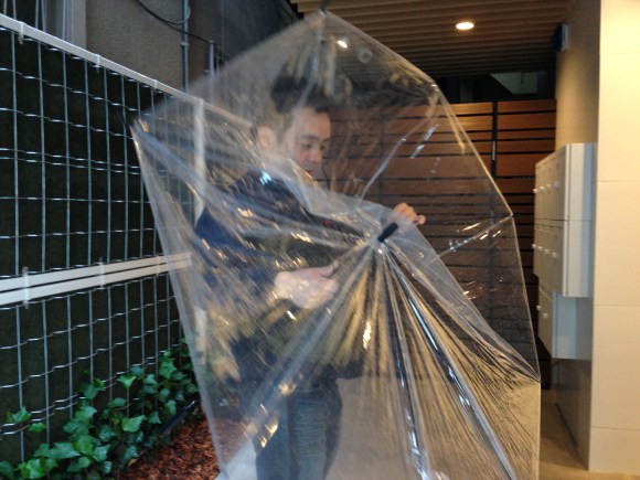 broken umbrella