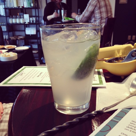 cocktail class at North Shore Distillery