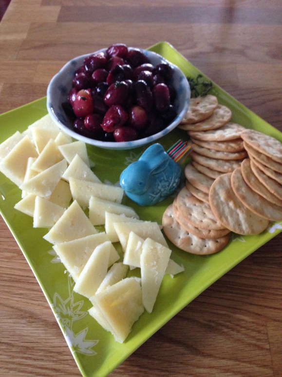 roasted grape appetizer