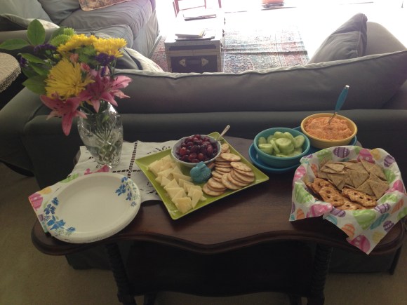 appetizer table