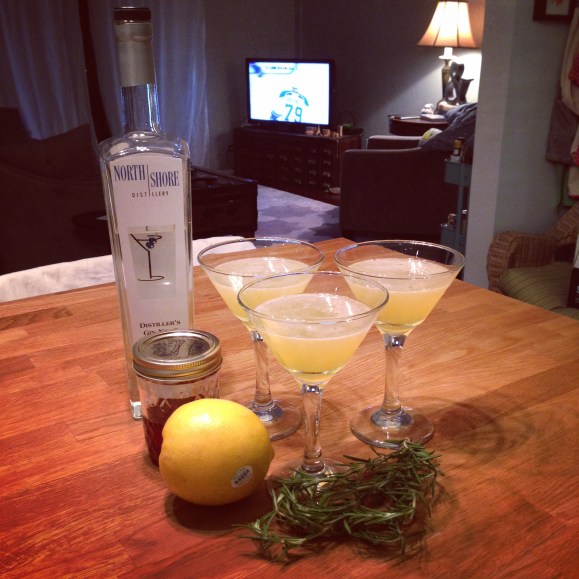 pining for the queen cocktail, kimberlyah.com, north shore distillery gin