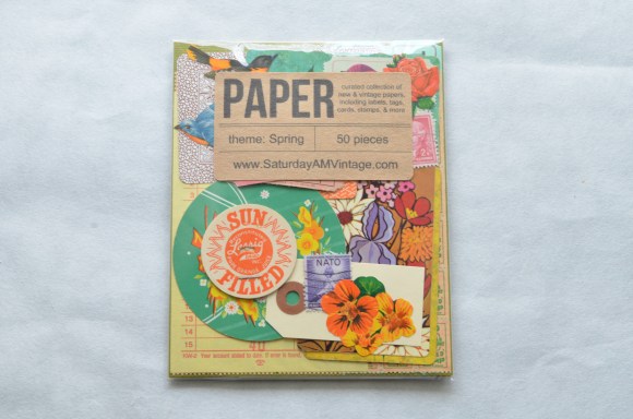 Saturday Morning Vintage Paper Parcel Subscription