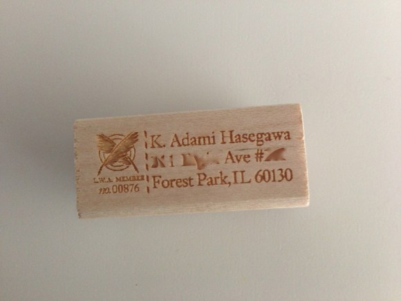 LWA address stamp