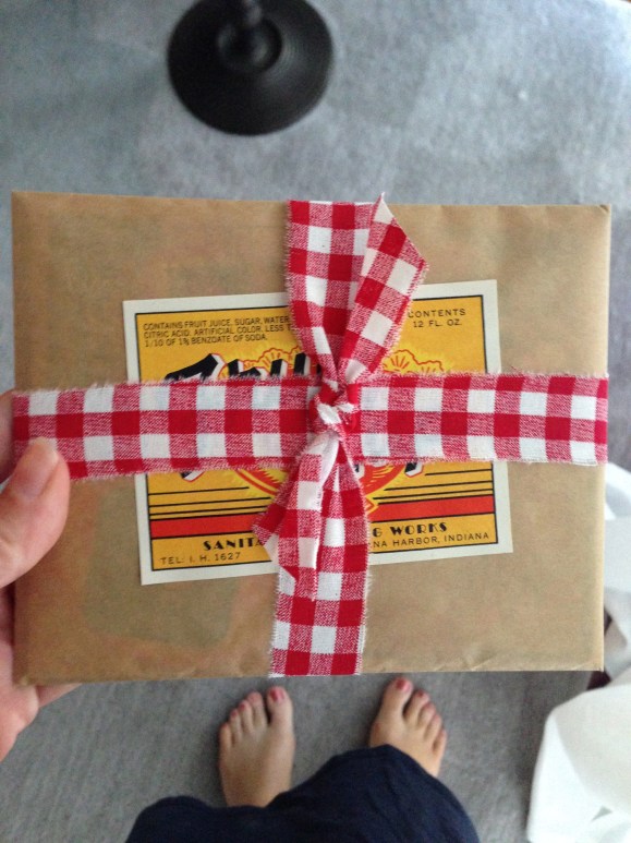 Saturday Morning Vintage Paper Parcel