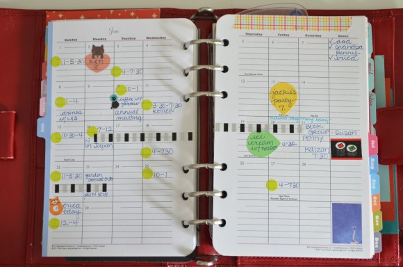calendar stickers, Japan Does It Better