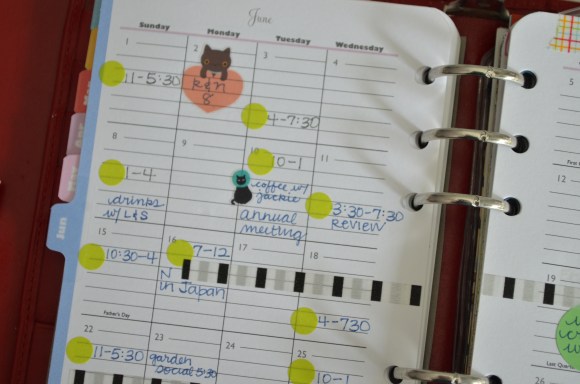 calendar stickers, Japan Does It Better