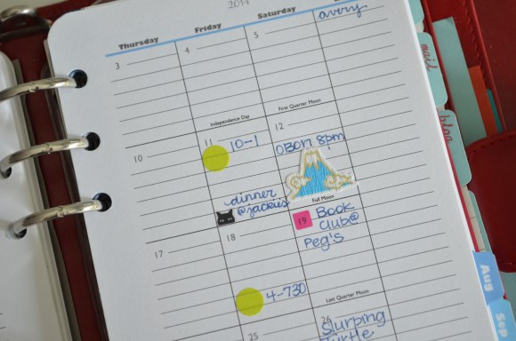 calendar stickers, Japan Does It Better