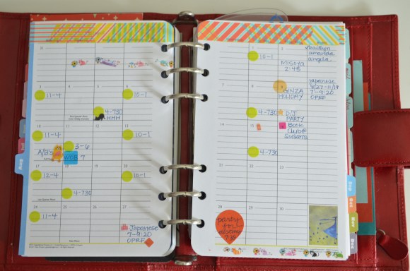 calendar stickers, Japan Does It Better