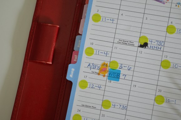 calendar stickers, Japan Does It Better
