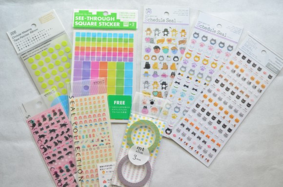 calendar stickers, Japan Does It Better