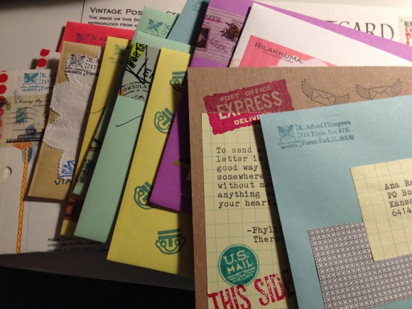 show and mail, letter writing, Letter Writers Alliance