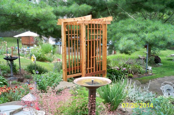 handmade arbor